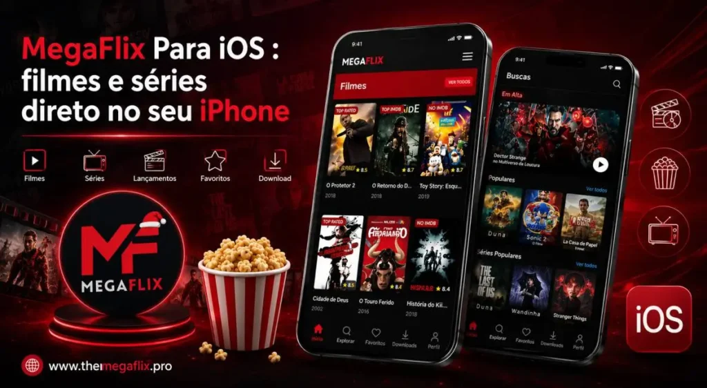 MegaFlix Para iOS filmes e séries direto no seu iPhone MegaFlix Para iOS filmes e séries direto no seu iPhone
