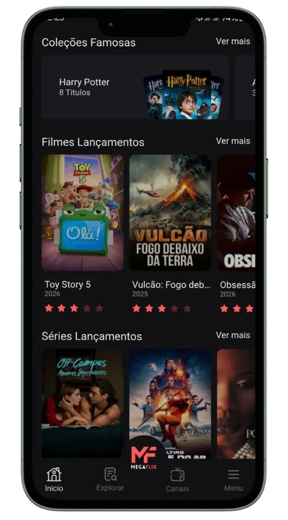 MegaFlix para iOS MegaFlix para iOS